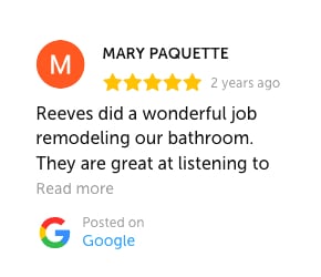 Mary Paquette Testimonial to Reeves Remodeling
