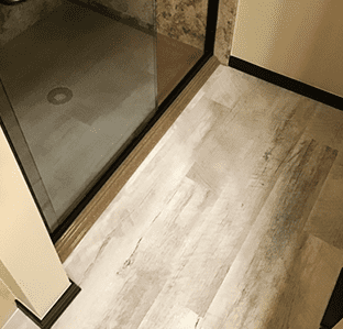 Bathroom flooring