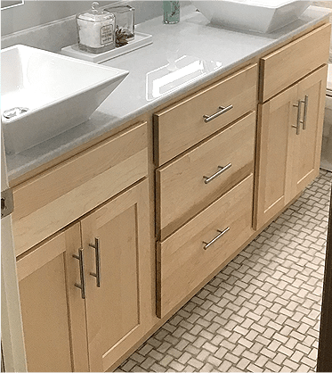 Bathroom cabinets reeves remodeling