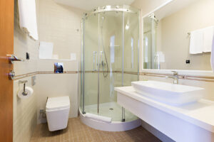 Neo angle Shower - Reeves Remodel